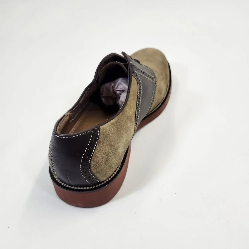 Bostonian Shoes Mens 10 M XL ExtaLight Oxford Suede Leather Walking NEW Dress